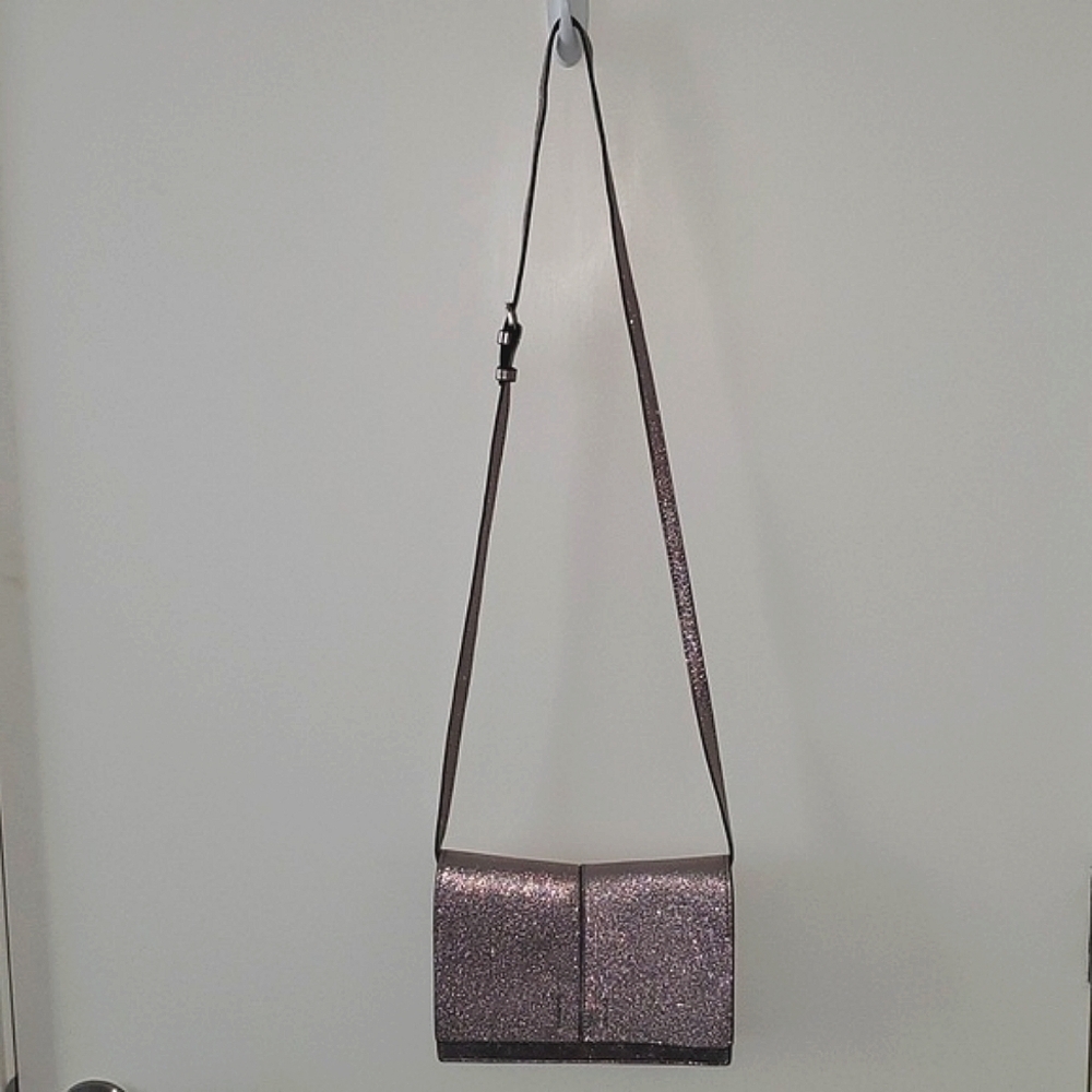 Gianni Chiarini Made in Italy Metallic Leather Crossbody Bag - Picture 12 of 12